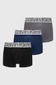 Calvin Klein Underwear bokserki 3-pack dzianina granatowy 000NB3074A.PPYX