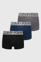 σκούρο μπλε Μποξεράκια Calvin Klein Underwear 3-pack Ανδρικά