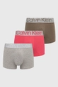 szary Calvin Klein Underwear bokserki 3-pack Męski