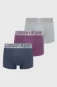 modrá Boxerky Calvin Klein Underwear 3-pak Pánsky