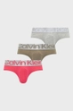 roza Slip gaćice Calvin Klein Underwear 3-pack Muški