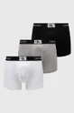 szary Calvin Klein Underwear bokserki 3-pack Męski