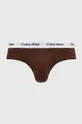 Σλιπ Calvin Klein Underwear 3-pack καφέ