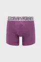 Μποξεράκια Calvin Klein Underwear 3-pack μωβ