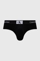 Calvin Klein Underwear slipy 3-pack szary 000NB3527A.PPYX