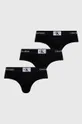 czarny Calvin Klein Underwear slipy 3-pack Męski