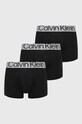 Calvin Klein Underwear bokserki 3-pack dzianina czarny 000NB3075A.PPYX