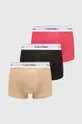 ροζ Μποξεράκια Calvin Klein Underwear 3-pack Ανδρικά