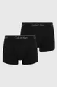 μαύρο Μποξεράκια Calvin Klein Underwear 2-pack Ανδρικά