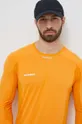 pomarańczowy Mammut t-shirt