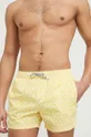 żółty Pepe Jeans szorty kąpielowe Ferdi Męski
