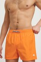Pepe Jeans szorty kąpielowe Planet friendly pomarańczowy PMB10356.135