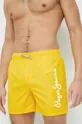żółty Pepe Jeans szorty kąpielowe Finnick Męski