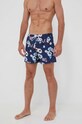 Plavkové šortky Abercrombie & Fitch námořnická modř KI133.3202.206