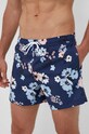 Plavkové šortky Abercrombie & Fitch námořnická modř KI133.3202.206