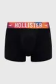 Hollister Co. bokserki 5-pack czarny