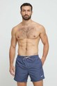 Kratke hlače za kupanje Pepe Jeans Fletcher bez uzorka mornarsko plava PMB10360.561