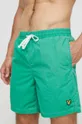 Kopalne kratke hlače Lyle & Scott zelena