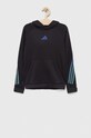 adidas bluza dziecięca HR5926 czarny SS23