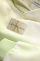 Băieți Calvin Klein Jeans hanorac de bumbac pentru copii IU0IU00371.PPYX verde