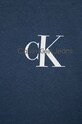 Chłopiec Calvin Klein Jeans bluza bawełniana dziecięca IU0IU00397.PPYX niebieski