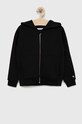 Calvin Klein Jeans bluza dziecięca z elastanem czarny IB0IB01516.PPYX