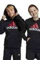 črna Otroški pulover adidas U BL 2 HOODIE Fantovski