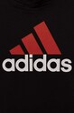 Παιδική μπλούζα adidas U BL 2 HOODIE μαύρο HR6370