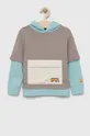 rjava Otroški bombažen pulover Sisley Fantovski