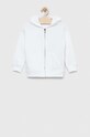 Detská bavlnená mikina Sisley 3J68X500M.G.SEASONAL biela SS23