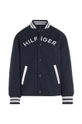 Detská bunda bomber Tommy Hilfiger tmavomodrá