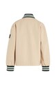 Chłopiec Tommy Hilfiger kurtka bomber dziecięca KB0KB08225.PPYX beżowy