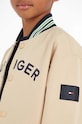 Tommy Hilfiger kurtka bomber dziecięca KB0KB08225.PPYX beżowy