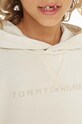 Tommy Hilfiger bluza bawełniana dziecięca KB0KB08189.PPYX beżowy