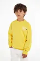 żółty Tommy Hilfiger bluza dziecięca Chłopięcy