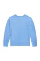 Παιδική βαμβακερή μπλούζα Polo Ralph Lauren μπλε