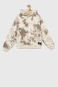 Calvin Klein Jeans bluza dziecięca z elastanem beżowy IB0IB01631.PPYX