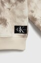 Chłopiec Calvin Klein Jeans bluza dziecięca IB0IB01631.PPYX beżowy