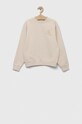 Детски суичър Calvin Klein Jeans IB0IB01630.PPYX бежов SS23