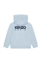 Παιδική βαμβακερή μπλούζα Kenzo Kids μπλε