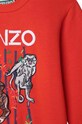 Kenzo Kids bluza bawełniana dziecięca K25760 czerwony SS23