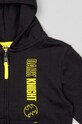 Chłopiec zippy bluza bawełniana dziecięca ZKBAP0201.23006 czarny