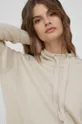 bézs Calvin Klein pulóver kasmír keverékkel