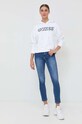 Mikina Guess W3RQ09.KBKM0 bílá SS23