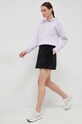 Guess bluza NEW ALISA V2YQ08.K7UW2 fioletowy SS25