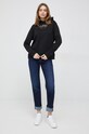 bombažen pulover Tommy Hilfiger WW0WW37181.PPYX črna SS23