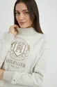 beżowy Tommy Hilfiger bluza