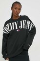 Μπλούζα Tommy Jeans DW0DW15059.PPYX μαύρο SS23