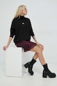 βαμβακερή μπλούζα Tommy Jeans DW0DW14855.PPYX μαύρο SS23