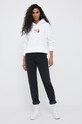 Calvin Klein Jeans bluza J20J220561.PPYX alb SS23